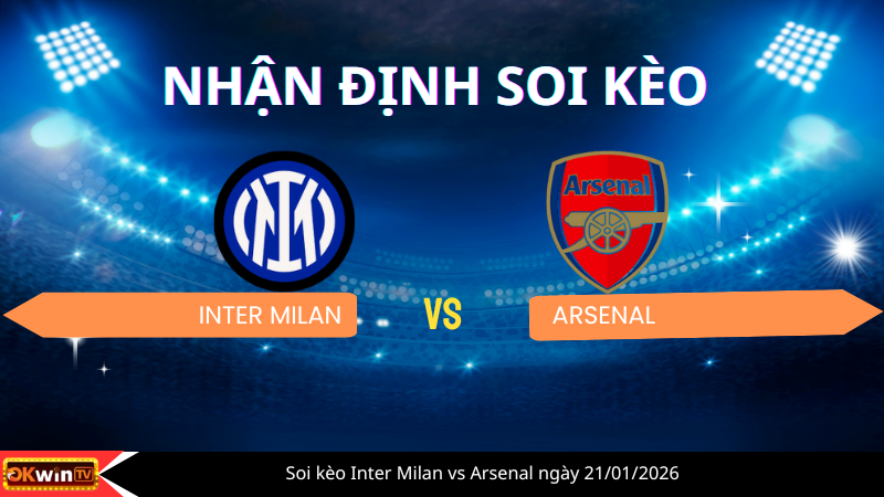 Soi kèo Inter Milan vs Arsenal