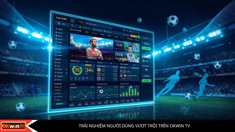 Trải nghiệm người dùng vượt trội trên Okwin tv